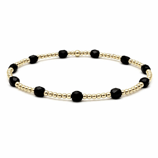 Key West Waterproof Bracelet Black-Erin Grey