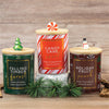 Candy Cane Swirl  Gift Candle