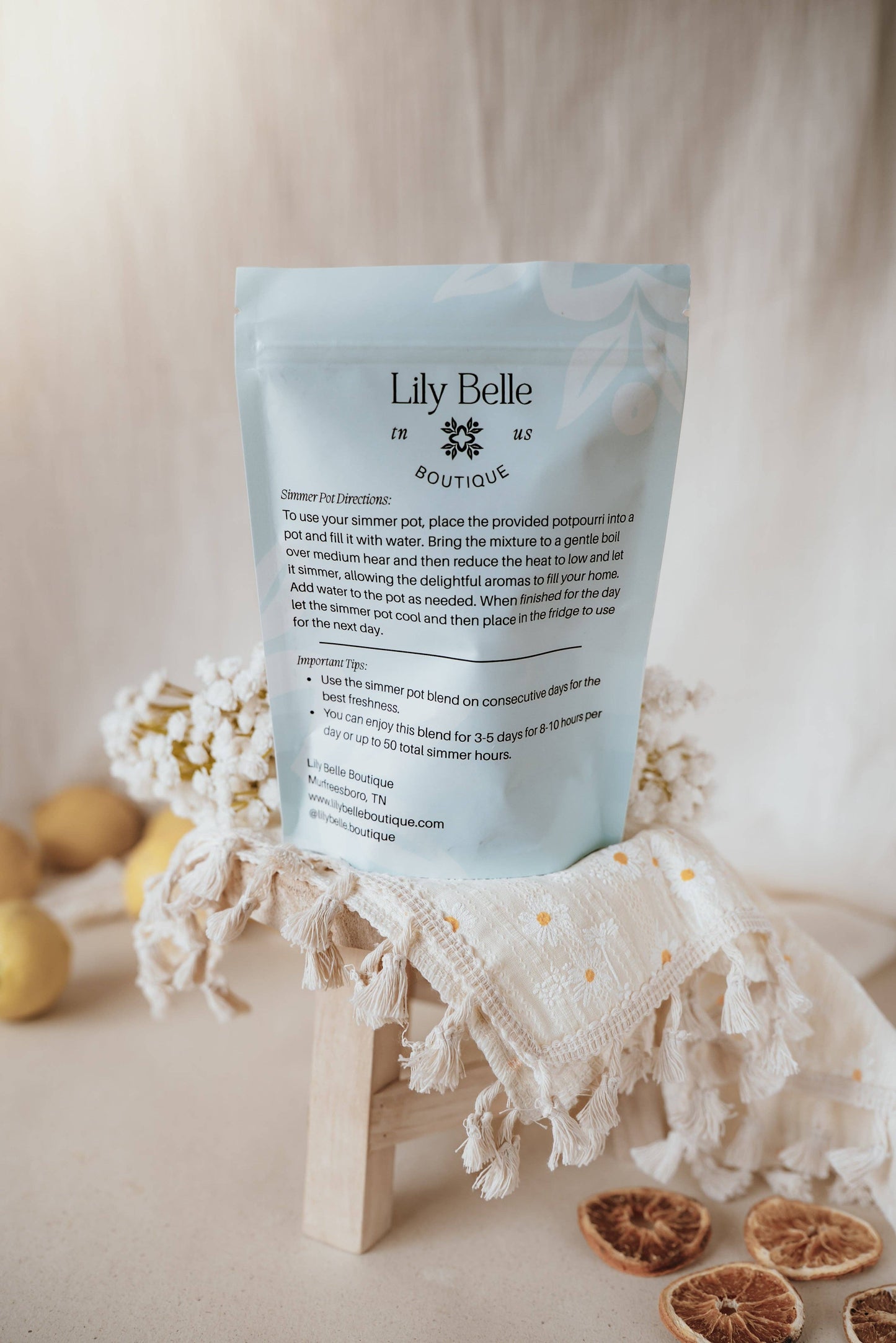 Mood Boost/ Lemon Orange Rosemary Vanilla Simmer Potpourri