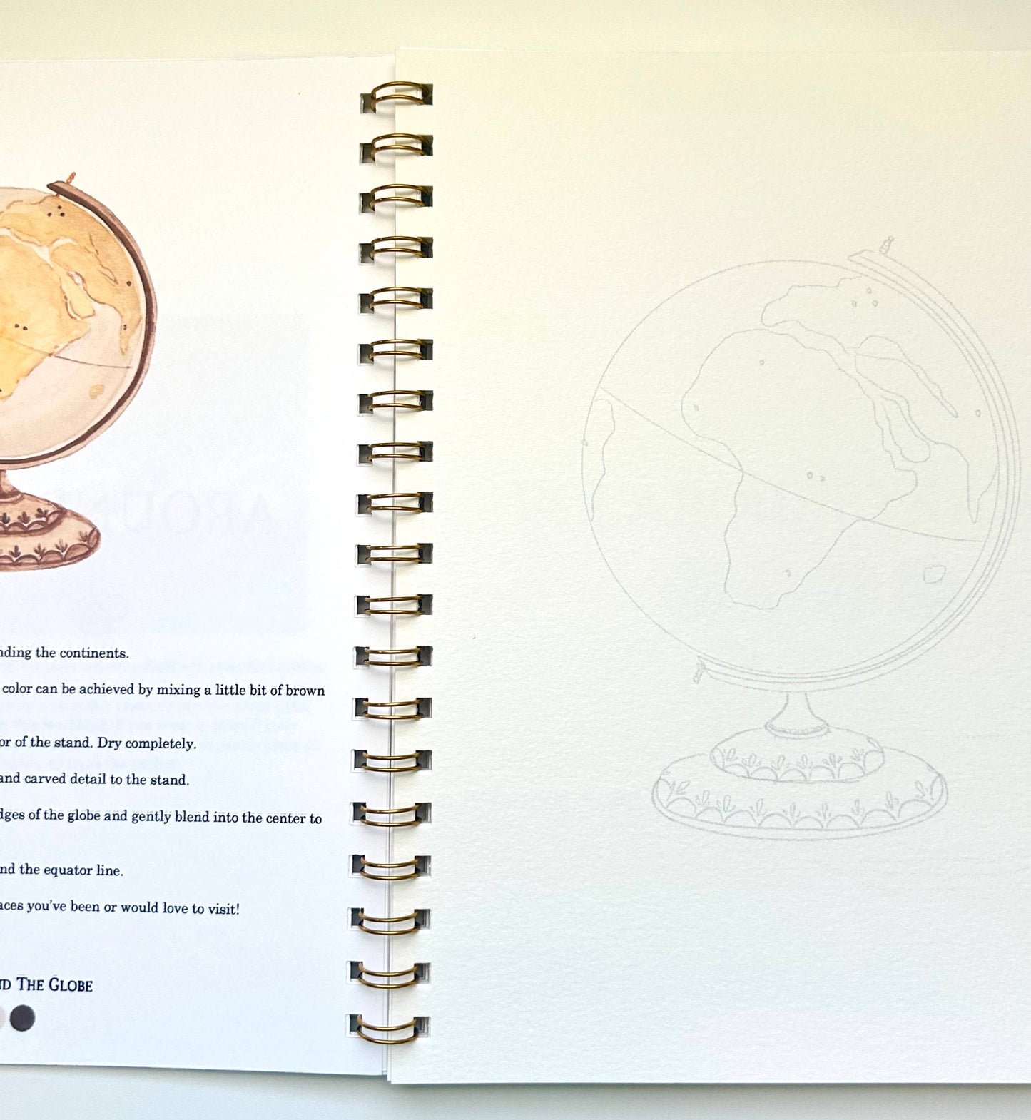 Travelers Watercolor Workbook