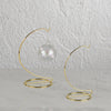 Ornament Stand: Chrome  7 3/4"