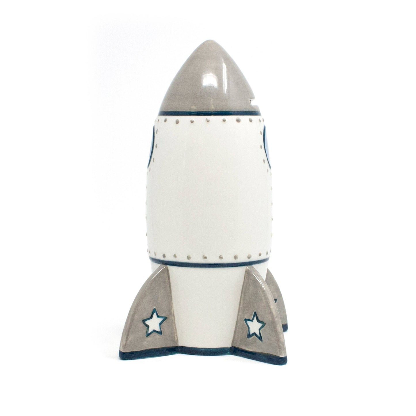 Roger Rocket Ceramic Bank