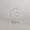 Ornament Stand: Chrome  7 3/4"