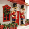 Birdhouse Nutcracker w/LED Lights