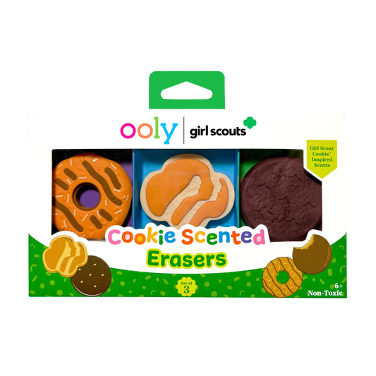 OOLY x Girl Scouts: Cookie Scented Erasers