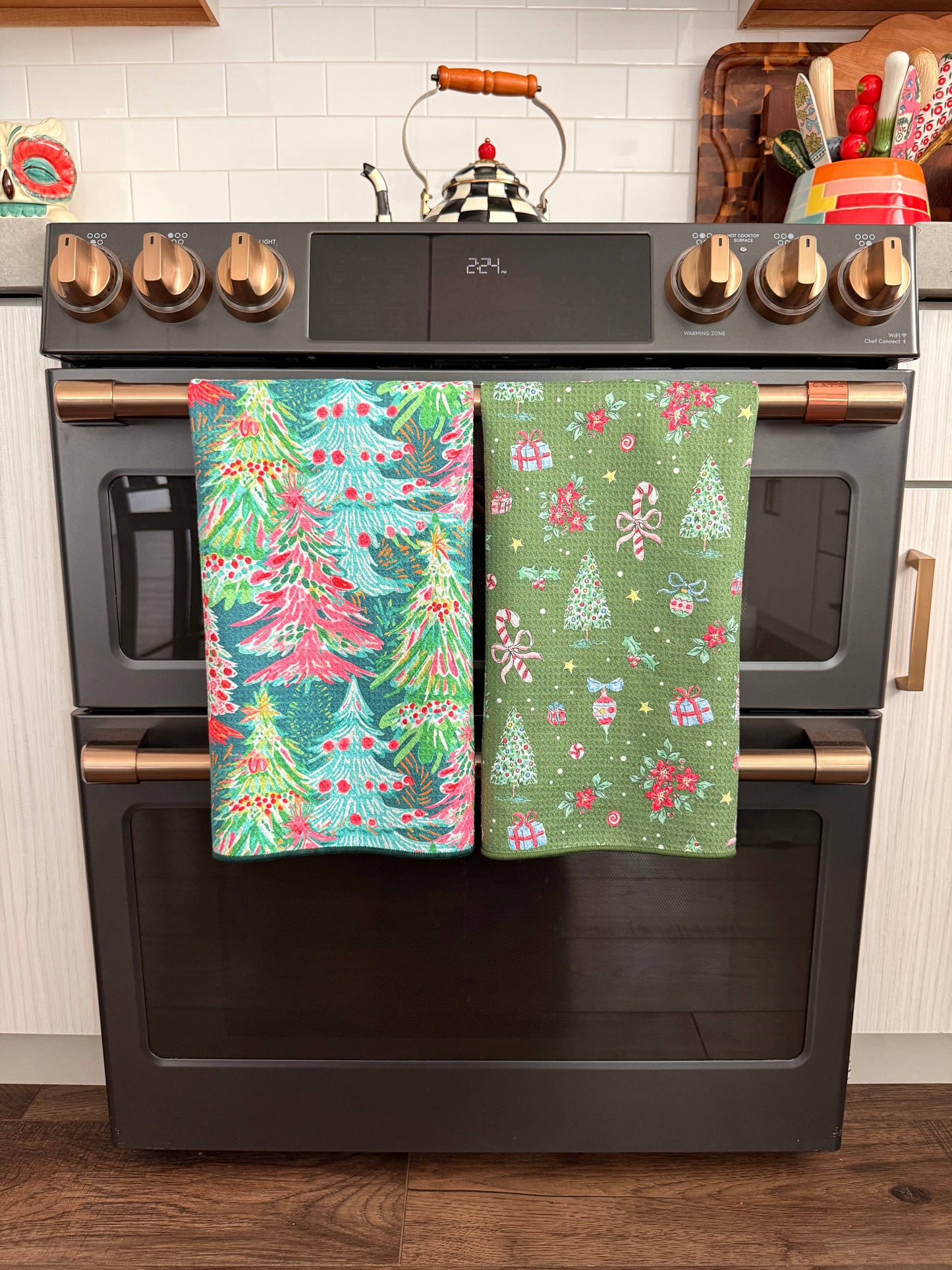 Tree Farm: Double-Sided Hand Towel