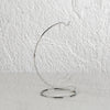 Ornament Stand: Chrome  7 3/4"