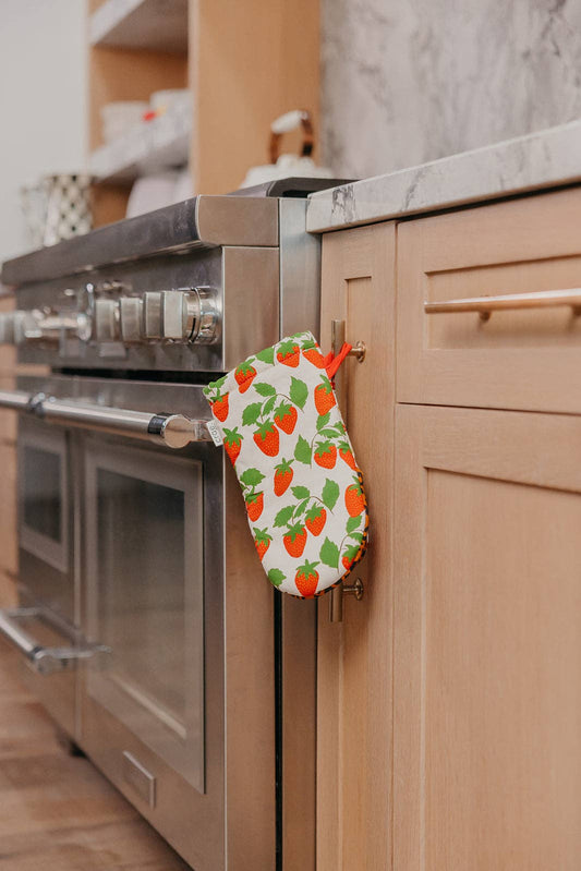 Berries and Cherries Oven Mitt