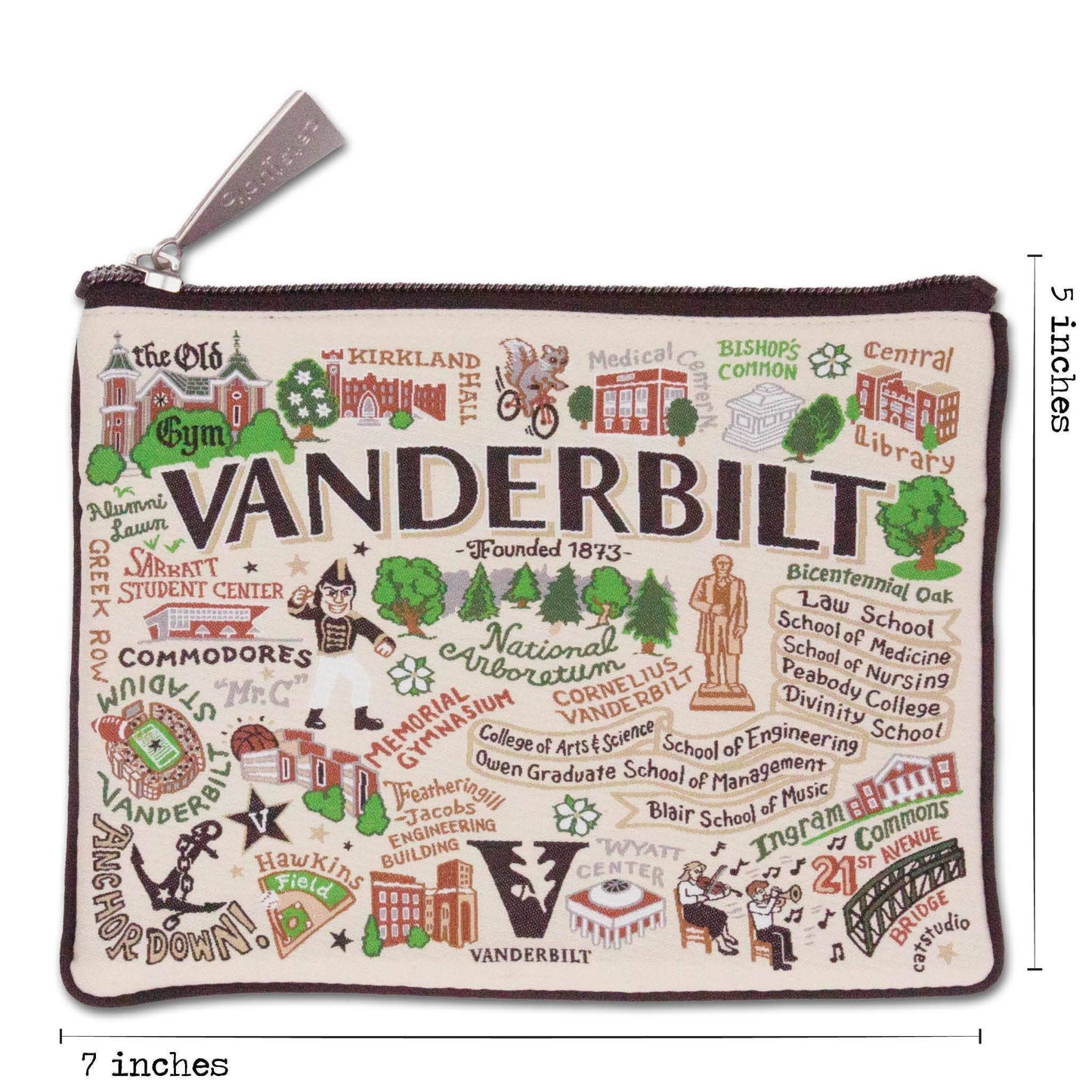 Vanderbilt Zip Pouch