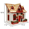 Birdhouse Nutcracker w/LED Lights