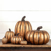 5.5" GOLD SHORT PUMPKIN