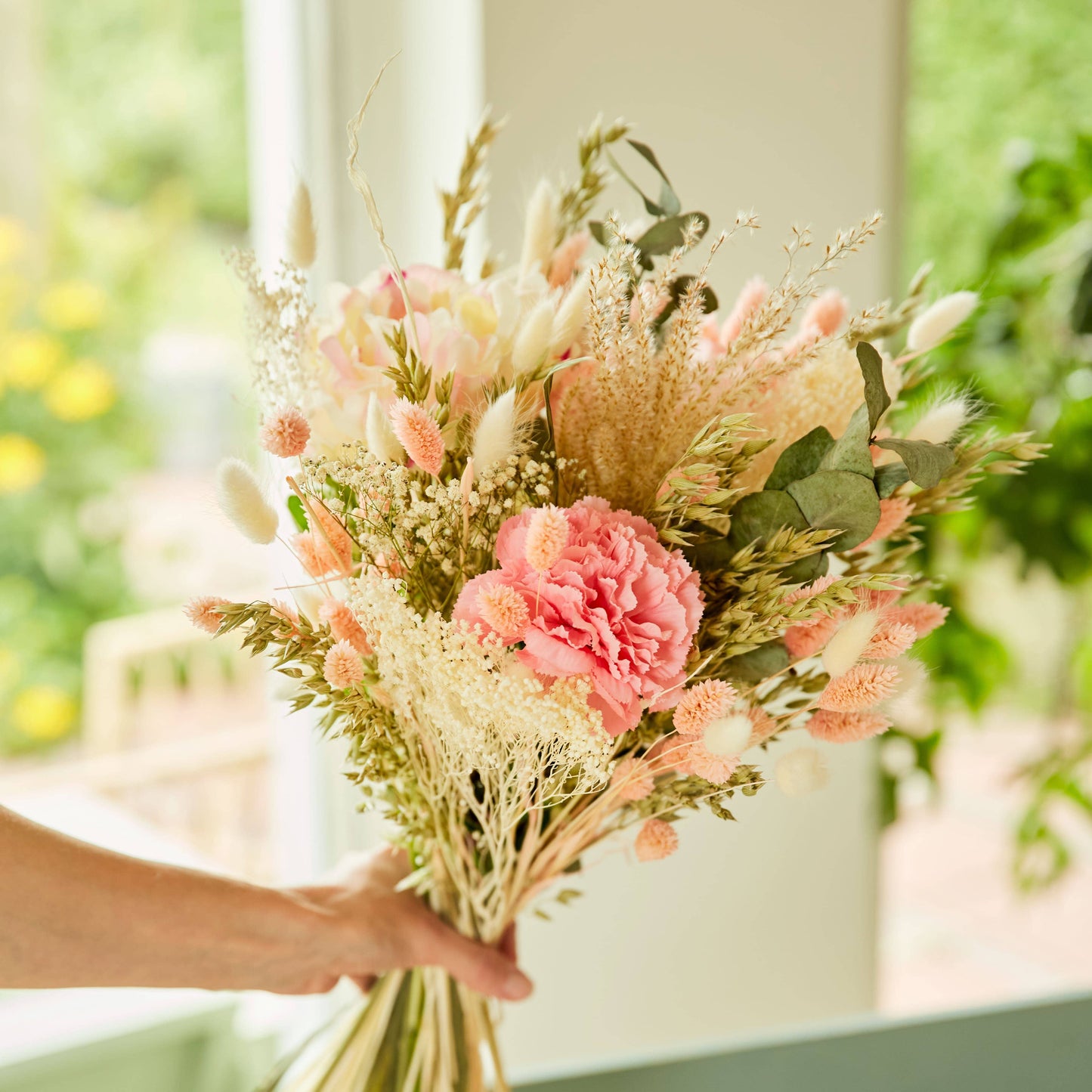Dried & Silk Flowers Bouquets - Mother's Day Special: Peony Love