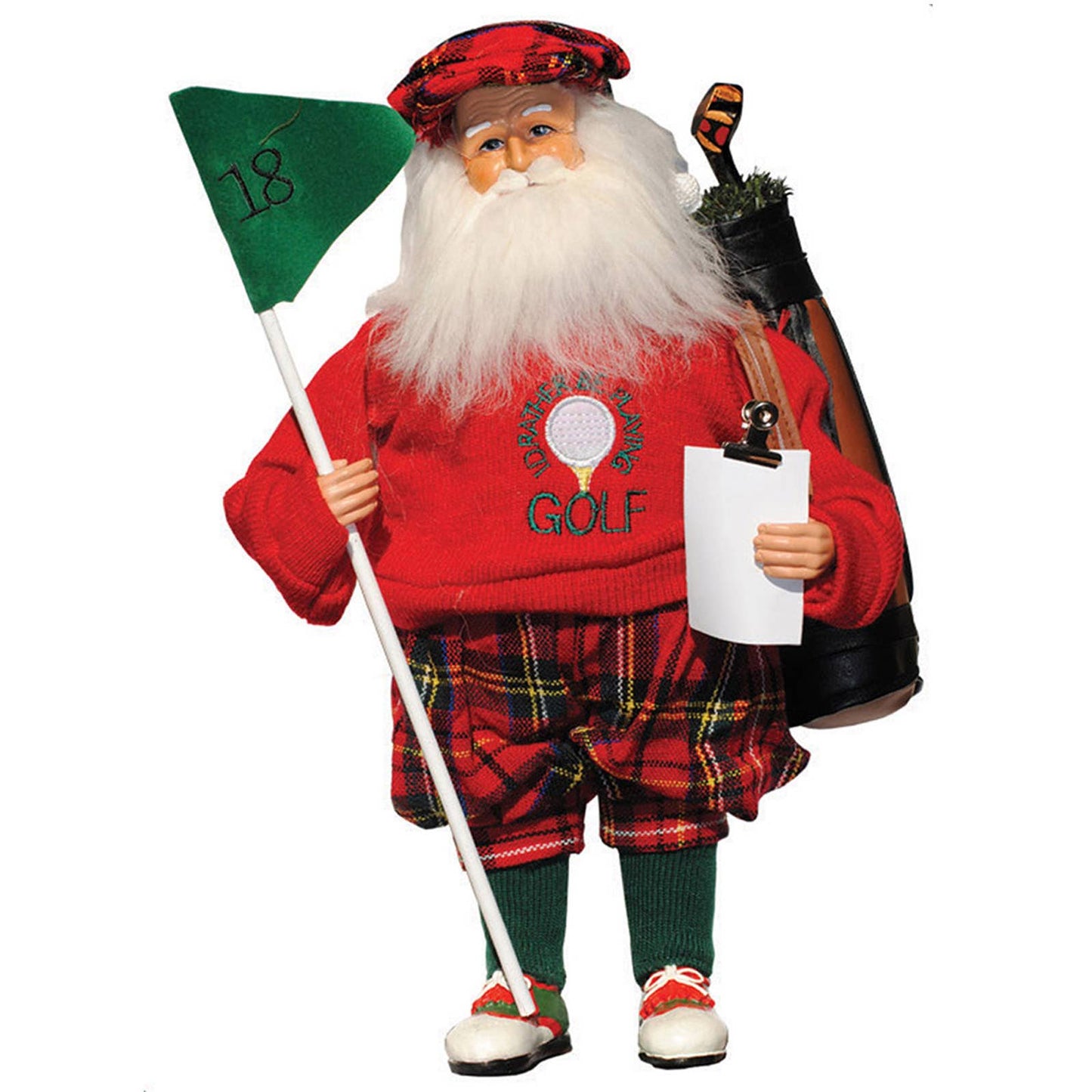 I'd Rather be Playing Golf Santa