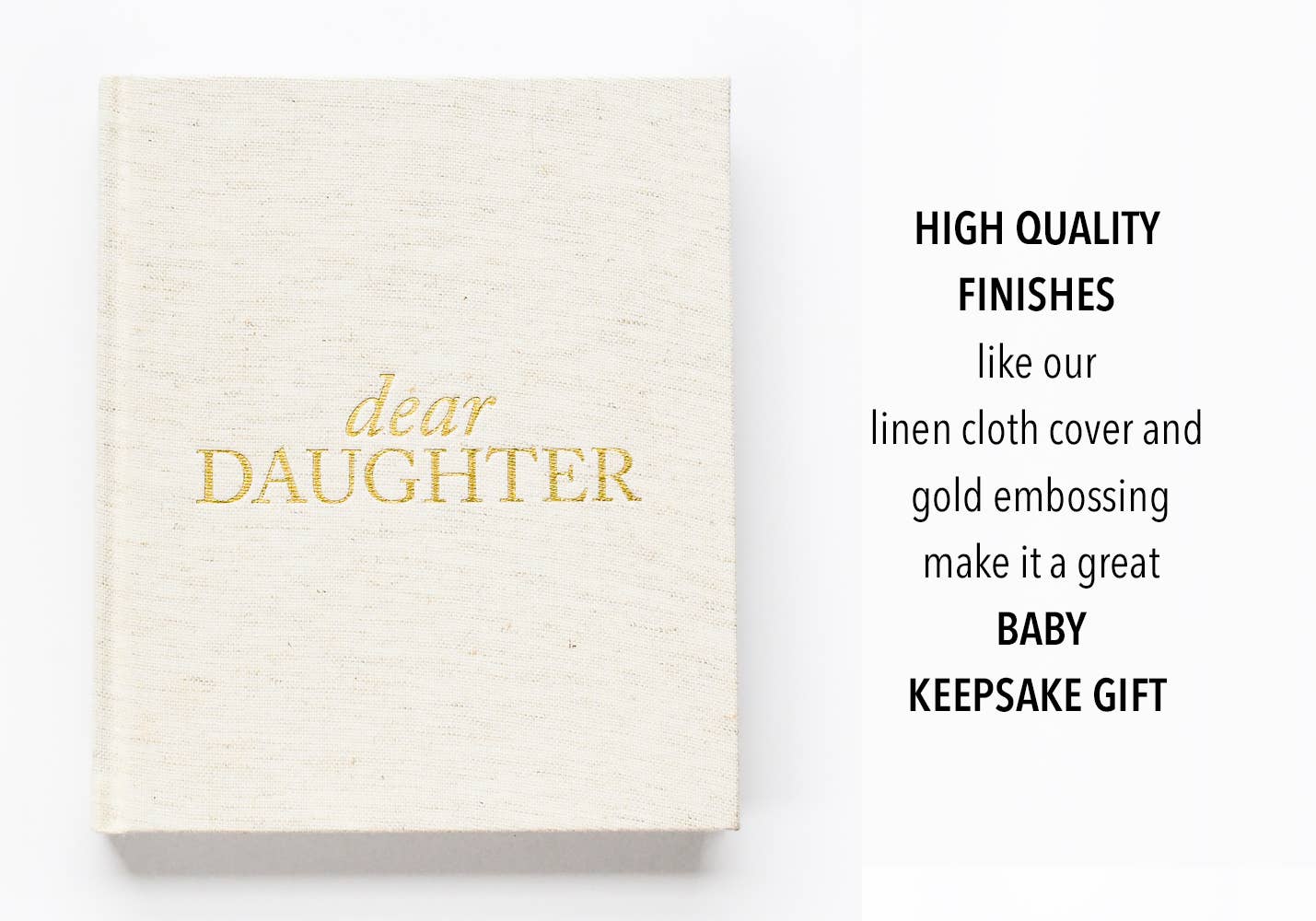 Dear Daughter Childhood Keepsake Book