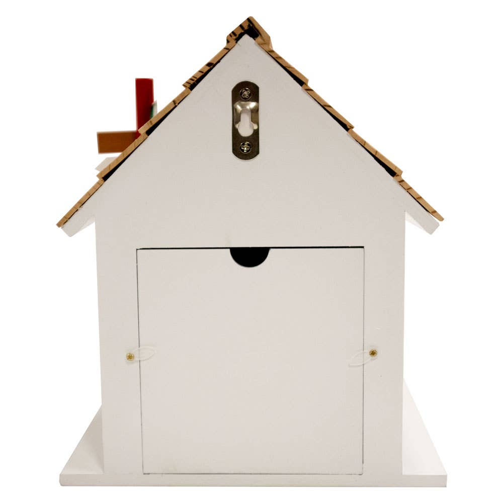Birdhouse Holiday Sign Post