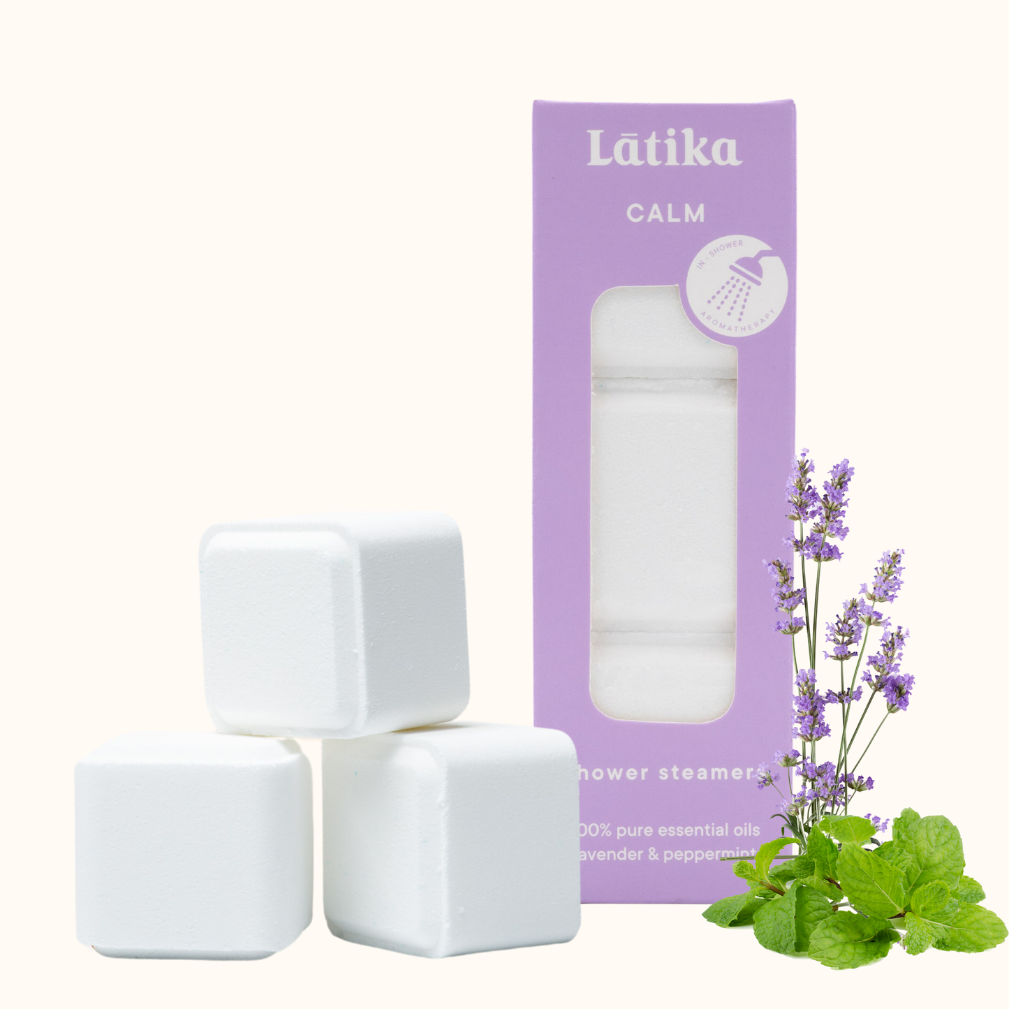 Lavender Peppermint  Shower Steamers - Calm