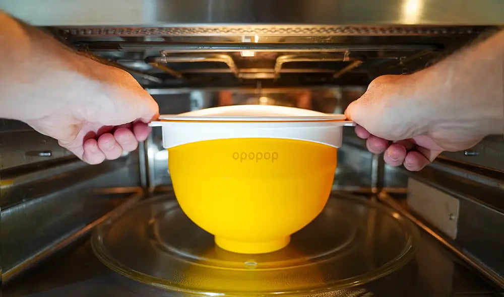 Microwave Popcorn Popper Bowl Opopop