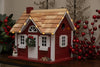 Birdhouse Cape Cottage  w/L.E.D Lights
