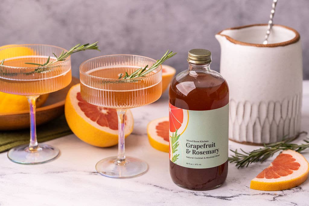 Grapefruit & Rosemary Cocktail and Mocktail Mixer