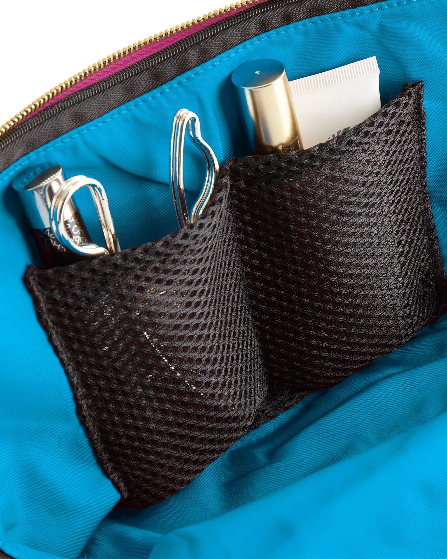 Signature Nylon Medium Cosmetic Bag
