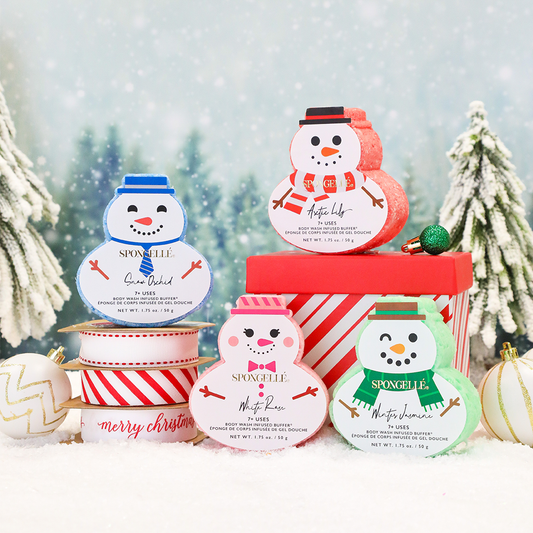 Snowman Body Wash Infused Buffer