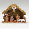 7-Figure Nativity w/ Set Italian Stable-Fontanini