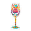 Happy 21st Birthday Wine Glass - Lolita