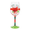 Fancy Christmas Wine Glass - Lolita