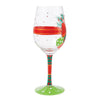 Fancy Christmas Wine Glass - Lolita