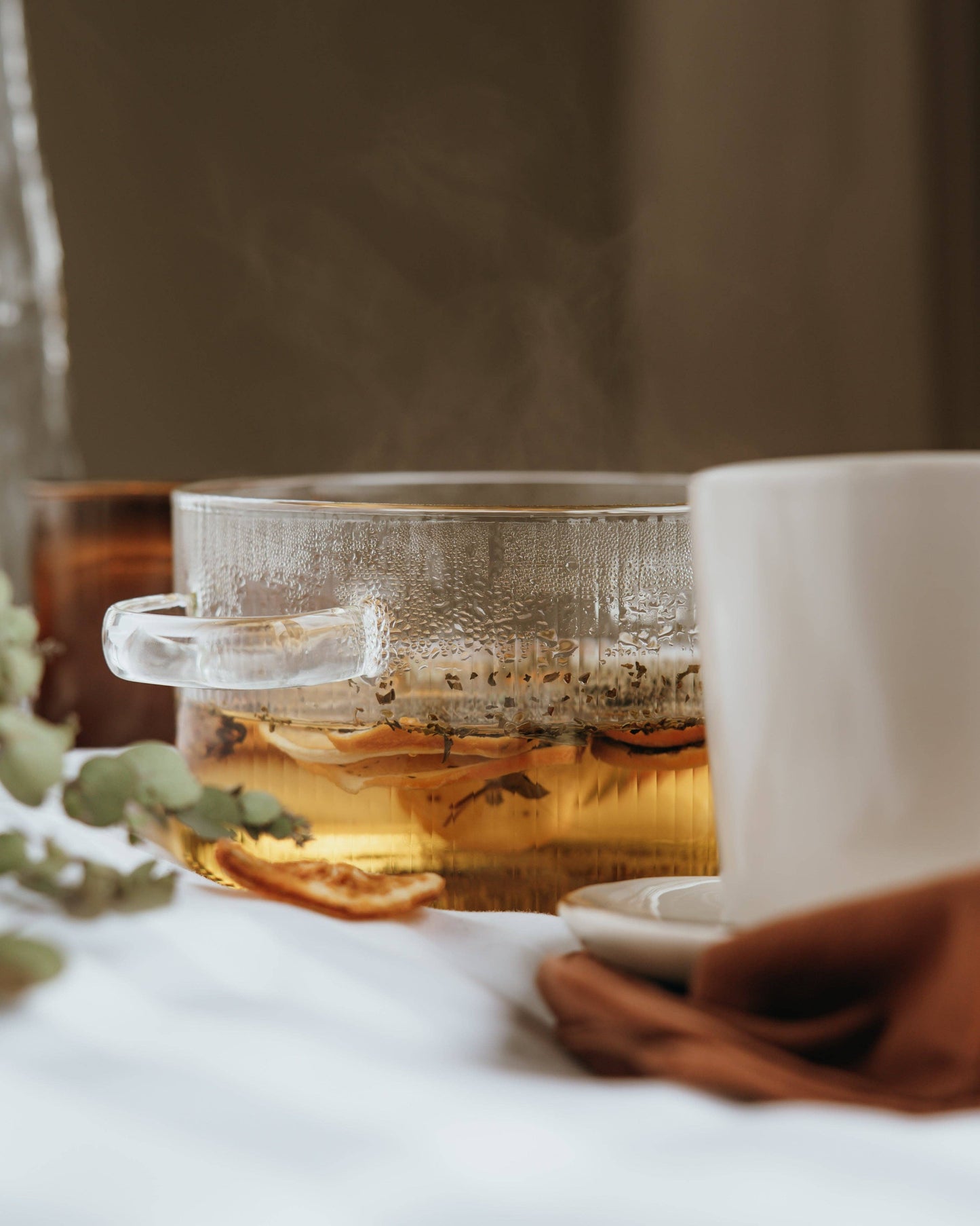 Wood & Glass Simmer Pot