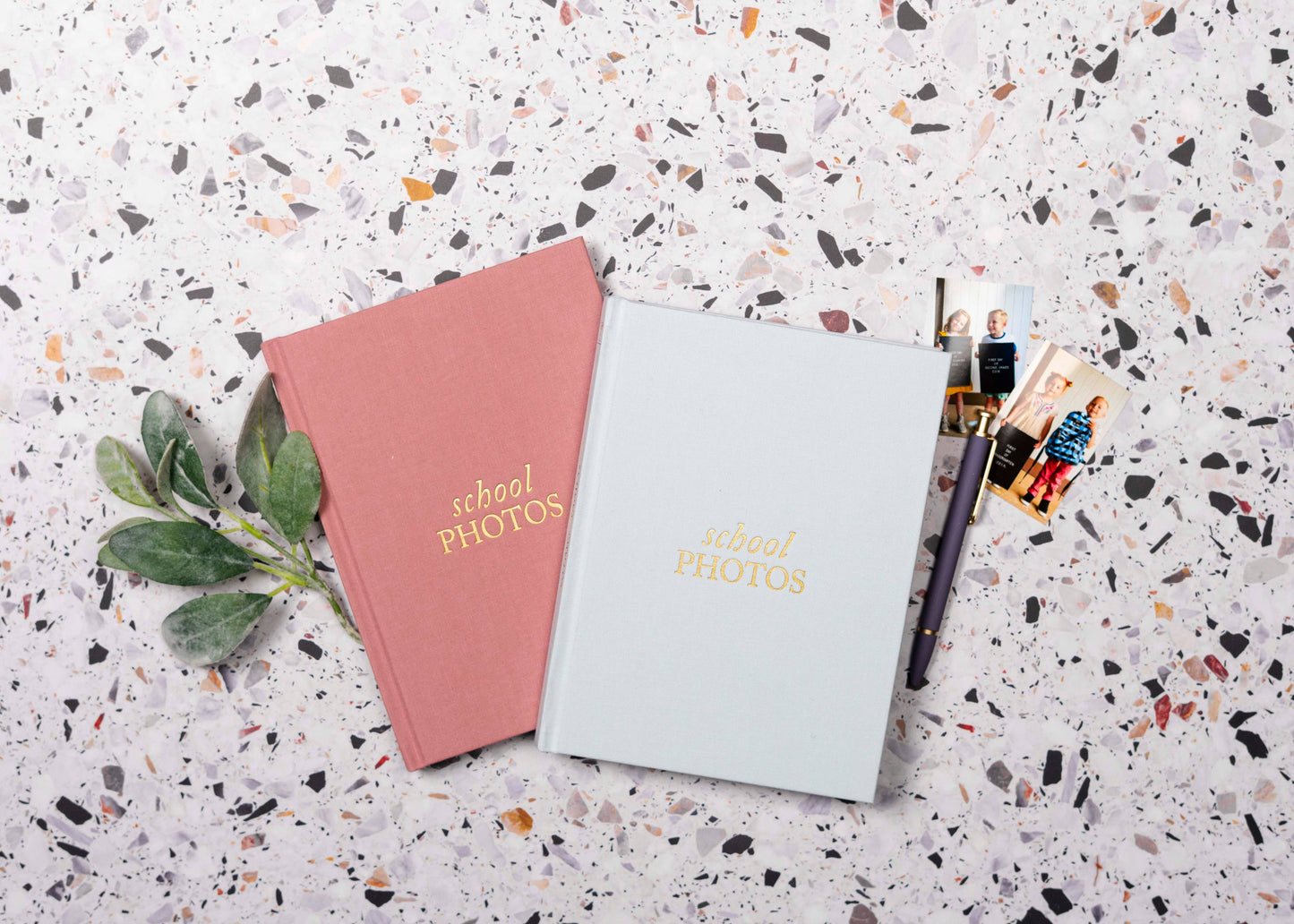 School Memory Book Pink