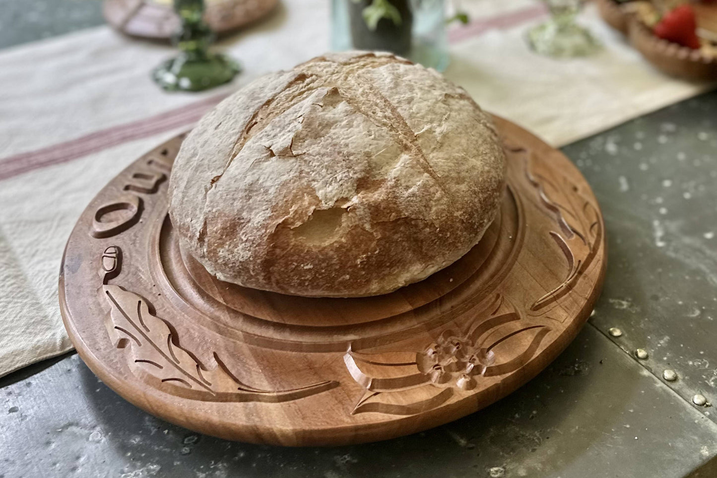 Vintage English Bread Board