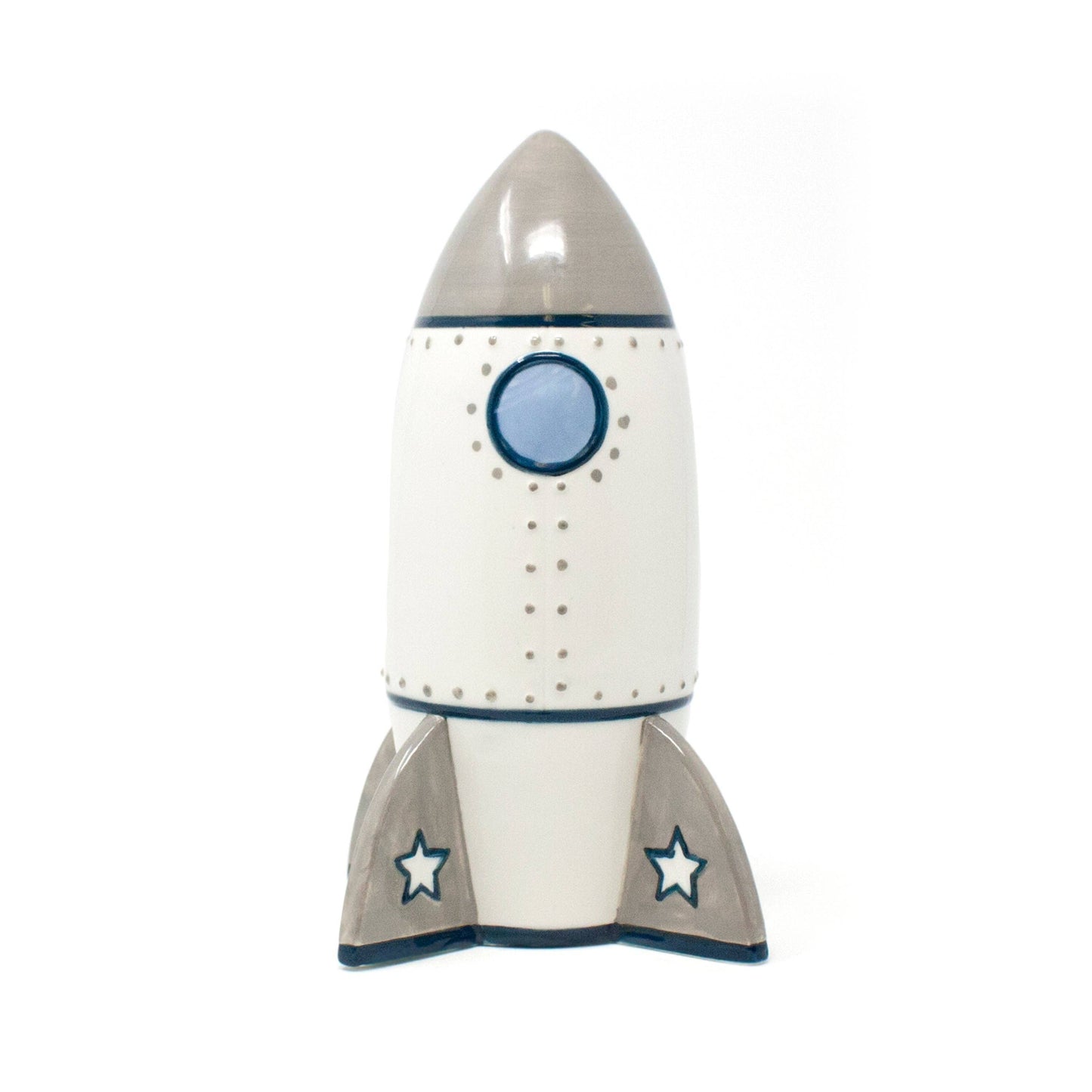 Roger Rocket Ceramic Bank