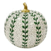 Green Meadow Sprig Pumpkin: 6"