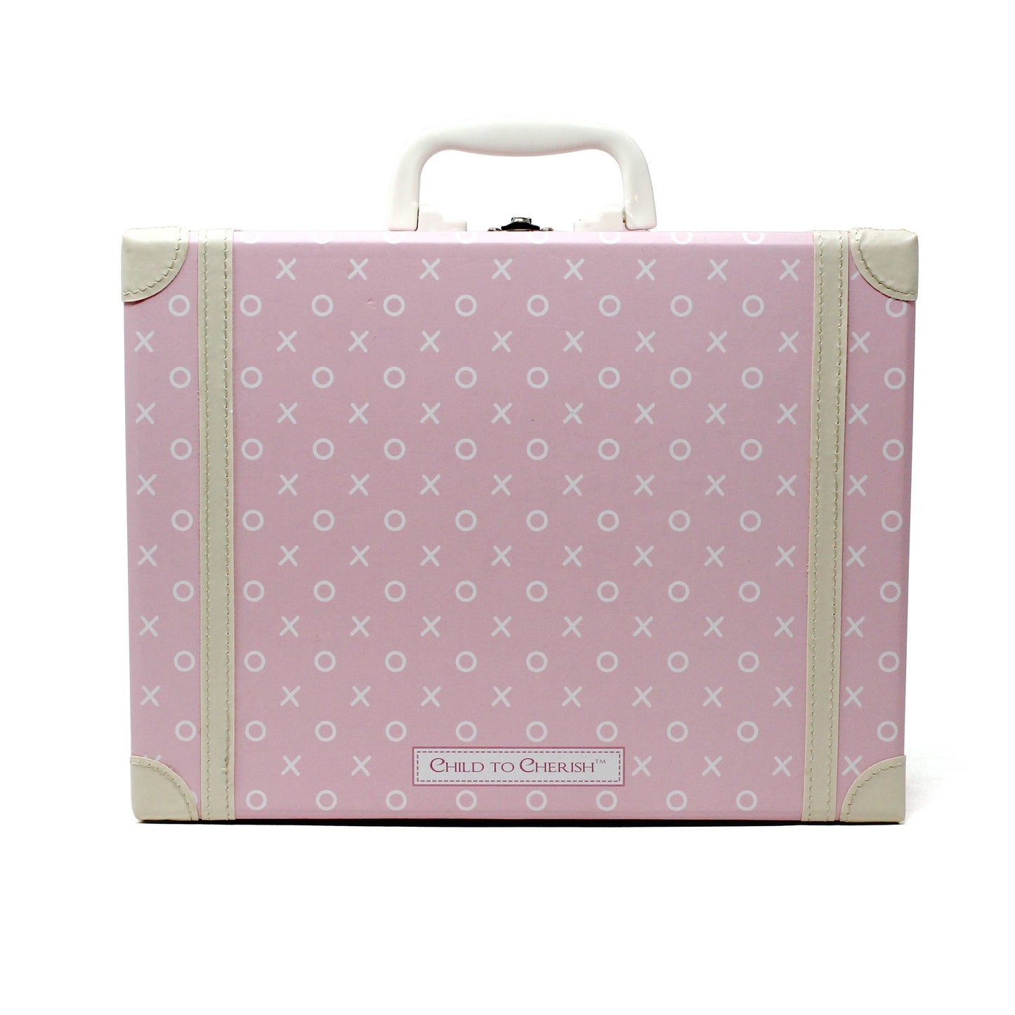 Going To Grandma's XO Suitcase Pink With Swaddle