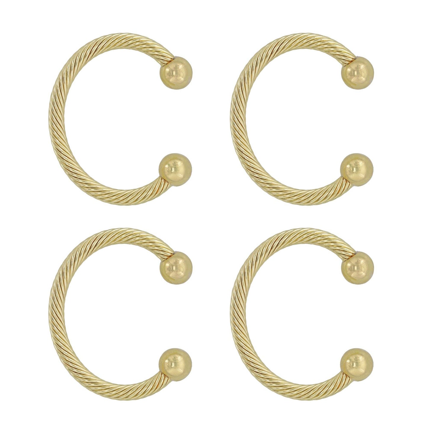 MantleClip®Chic Stocking Holder 4 Pack