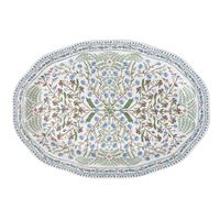 Villa Seville 17" Platter - Chambray