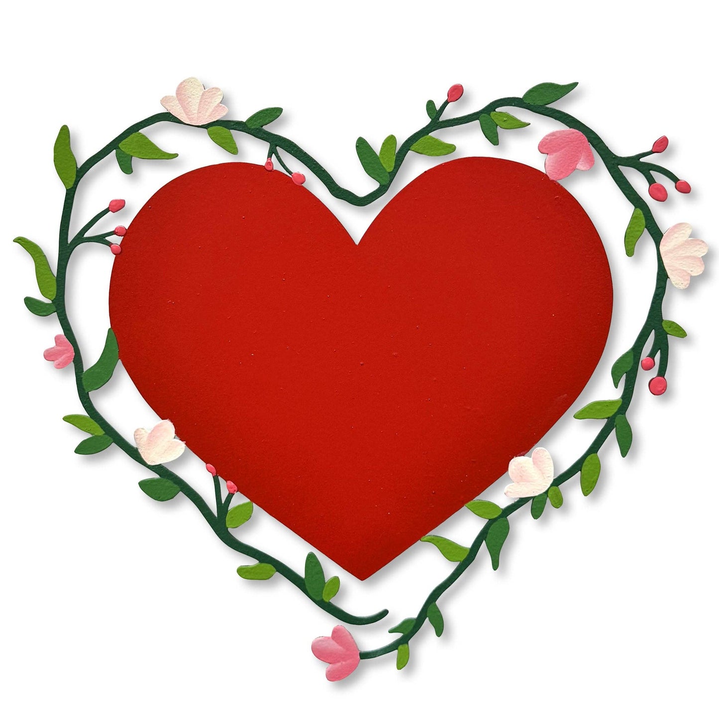 Heart w/ Vine Magnetic Art Pop