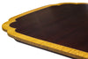 Phyfe-Style Dining Table with Satinwood Border