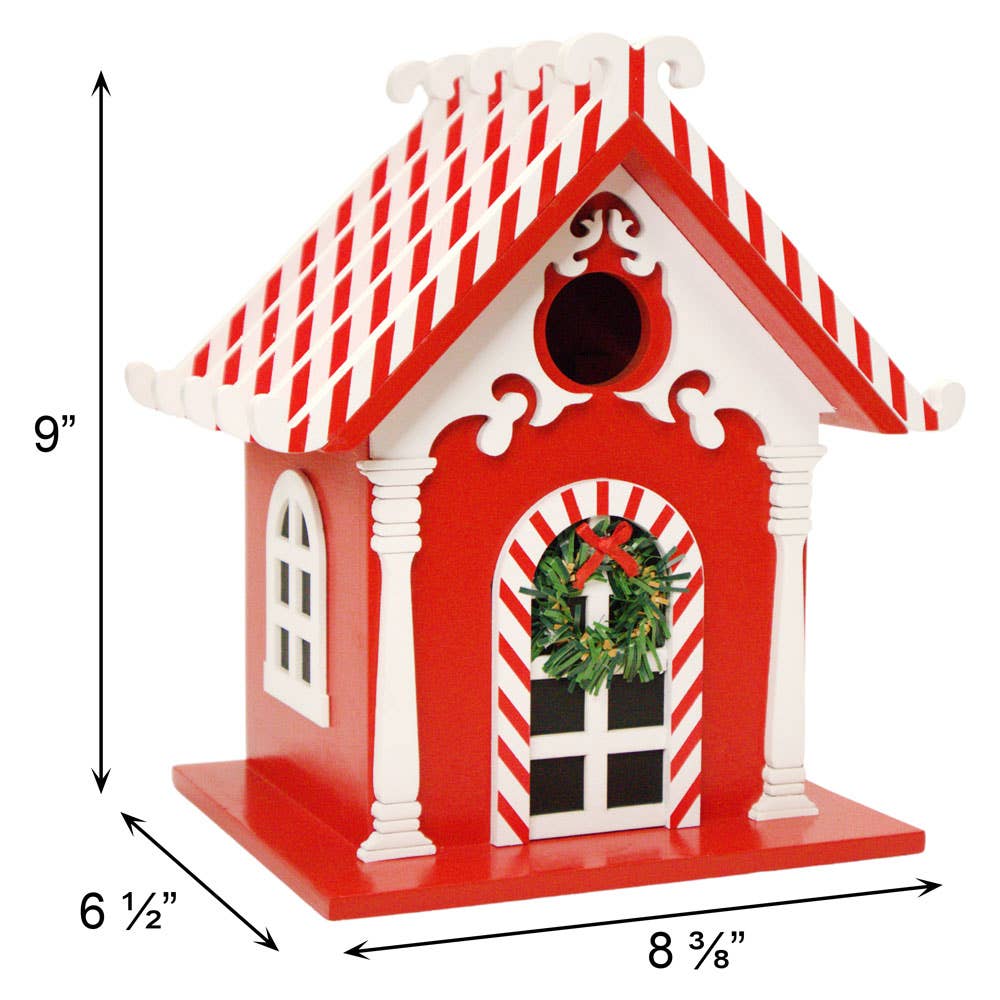 Birdhouse Candy Cane