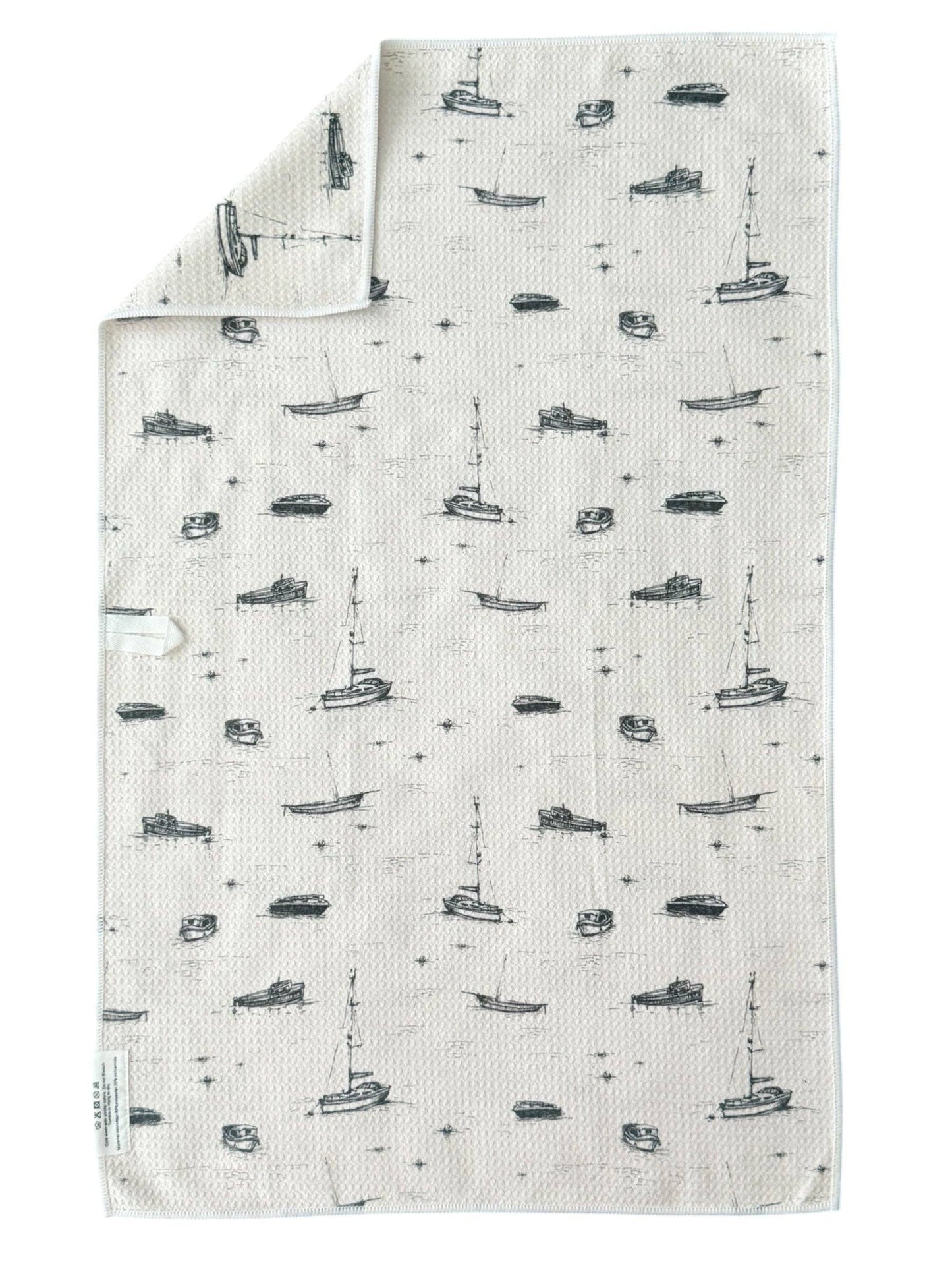 Sea Fairing: Double-Sided Hand Towel