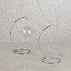 Ornament Stand: Chrome  7 3/4"