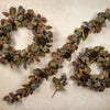 32" GREEN BERRY, GOURD & LOTUS POD WREATH