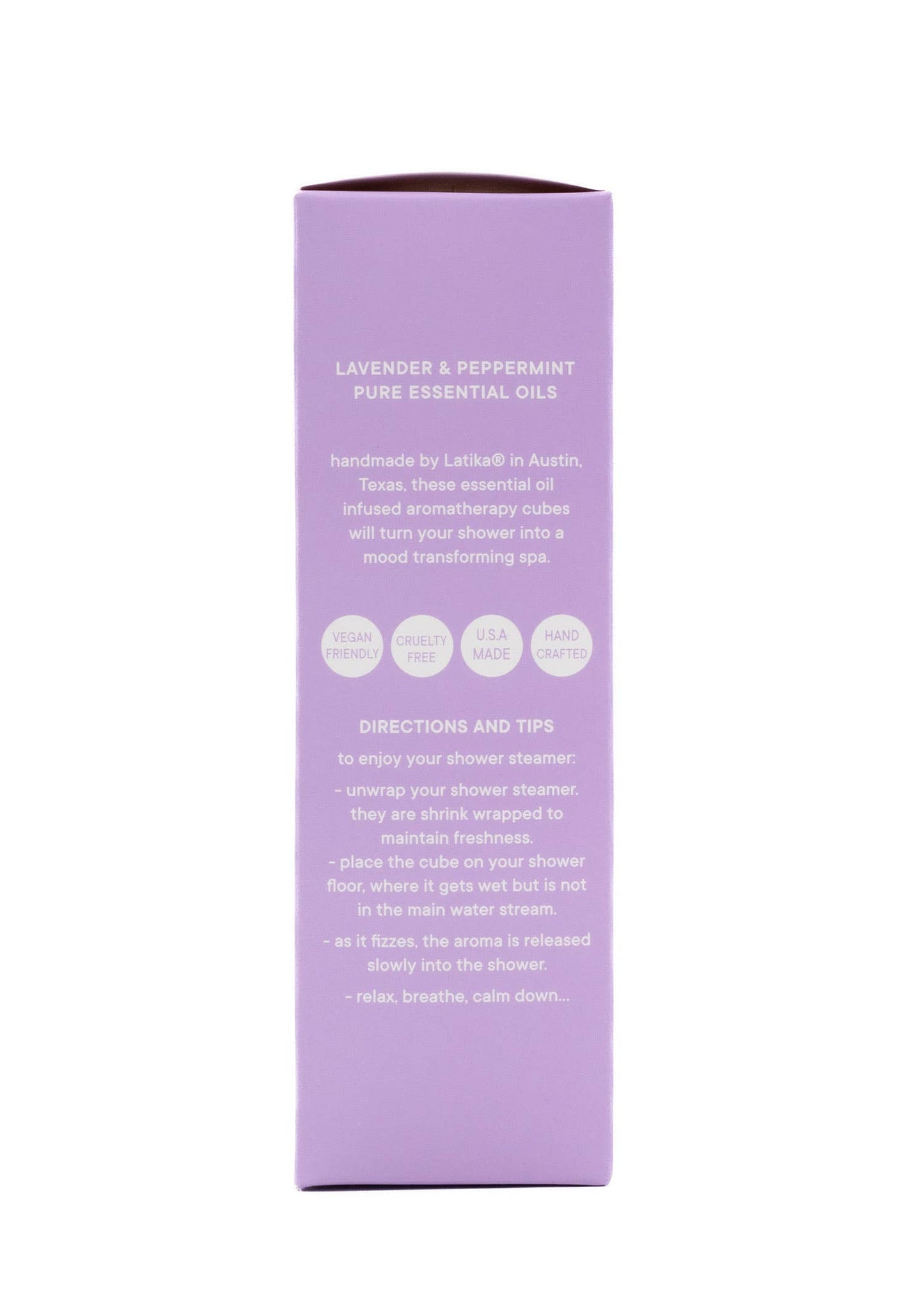 Lavender Peppermint  Shower Steamers - Calm