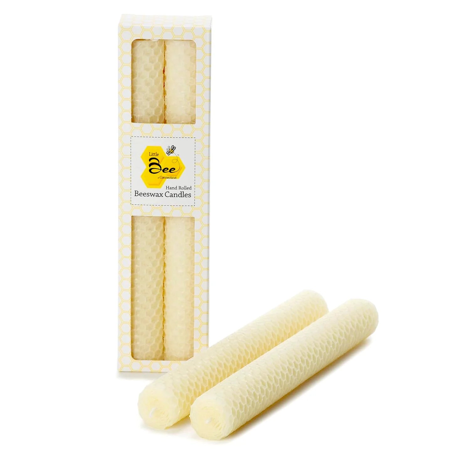 8" Tapered Beeswax Candle