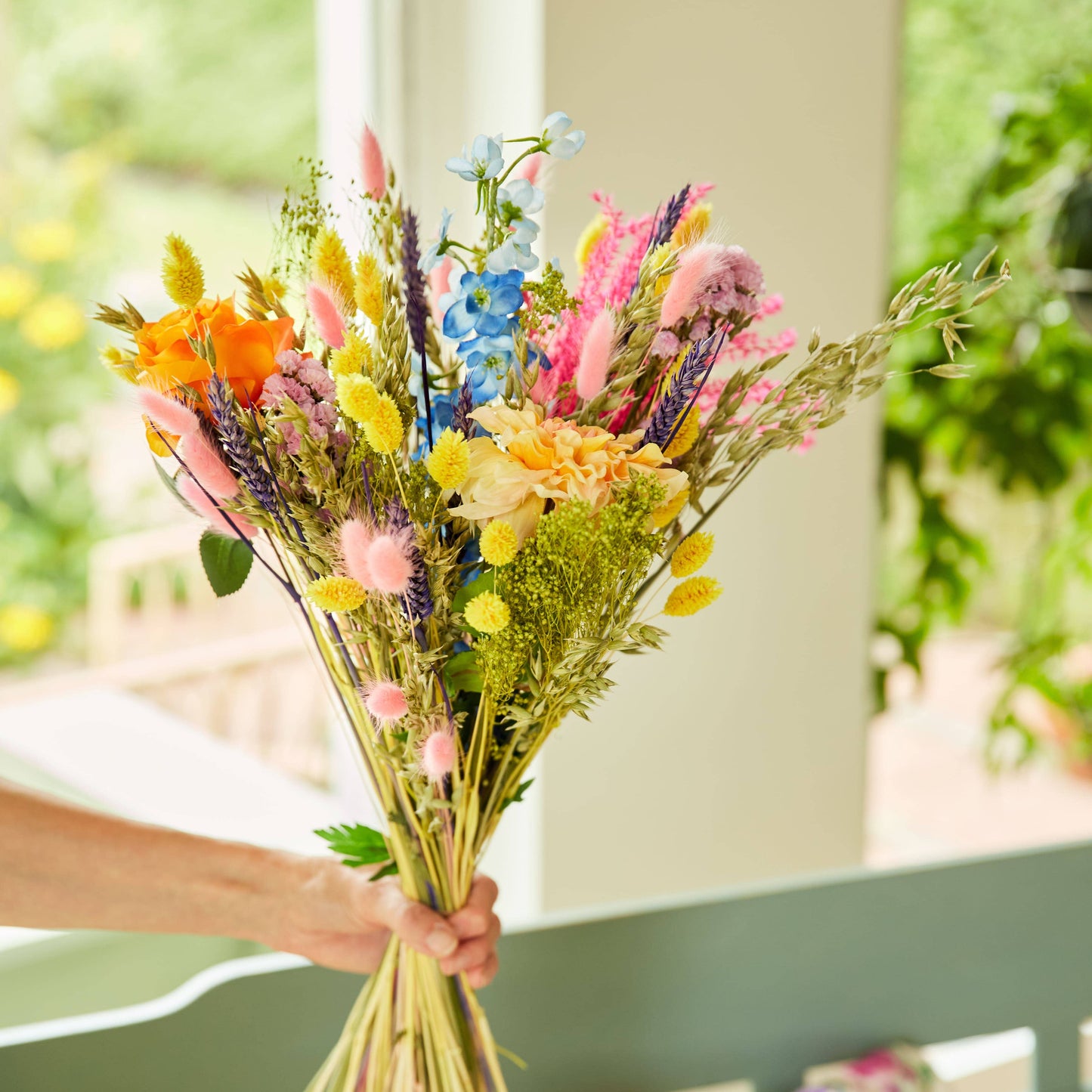 Dried & Silk Flowers Bouquets - Mother's Day Special: Peony Love