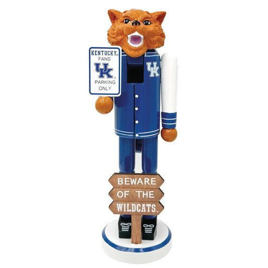 Kentucky Beware of the Wildcats Nutcracker
