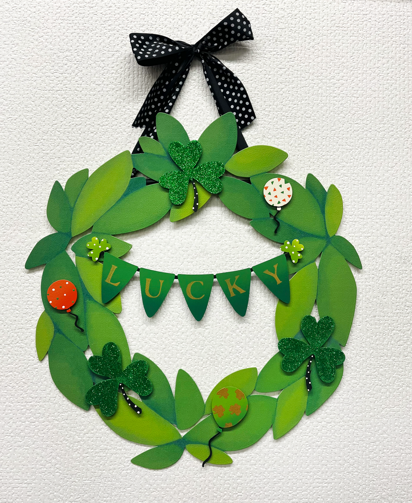 "Lucky" Banner Magnet