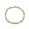 The Charleston Gold filled Beaded Bracelet-Erin Gray