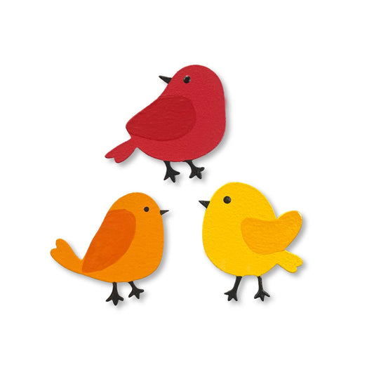 Bird Magnets Set of 3